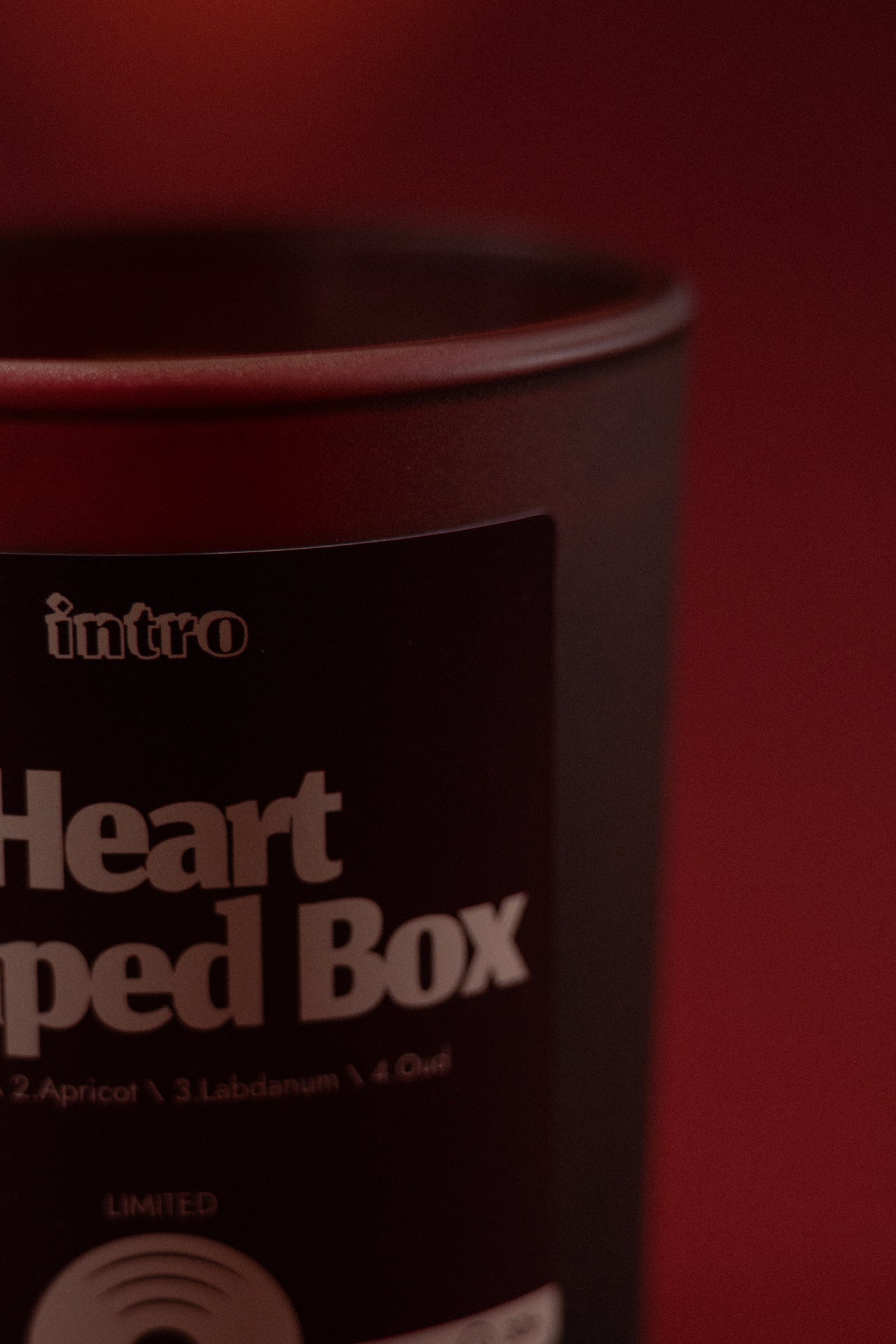 Świeca Heart Shaped Box