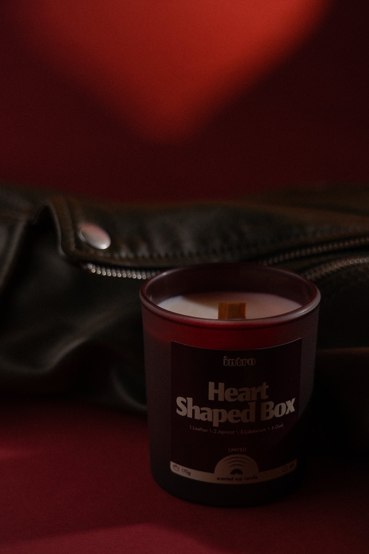 Świeca Heart Shaped Box
