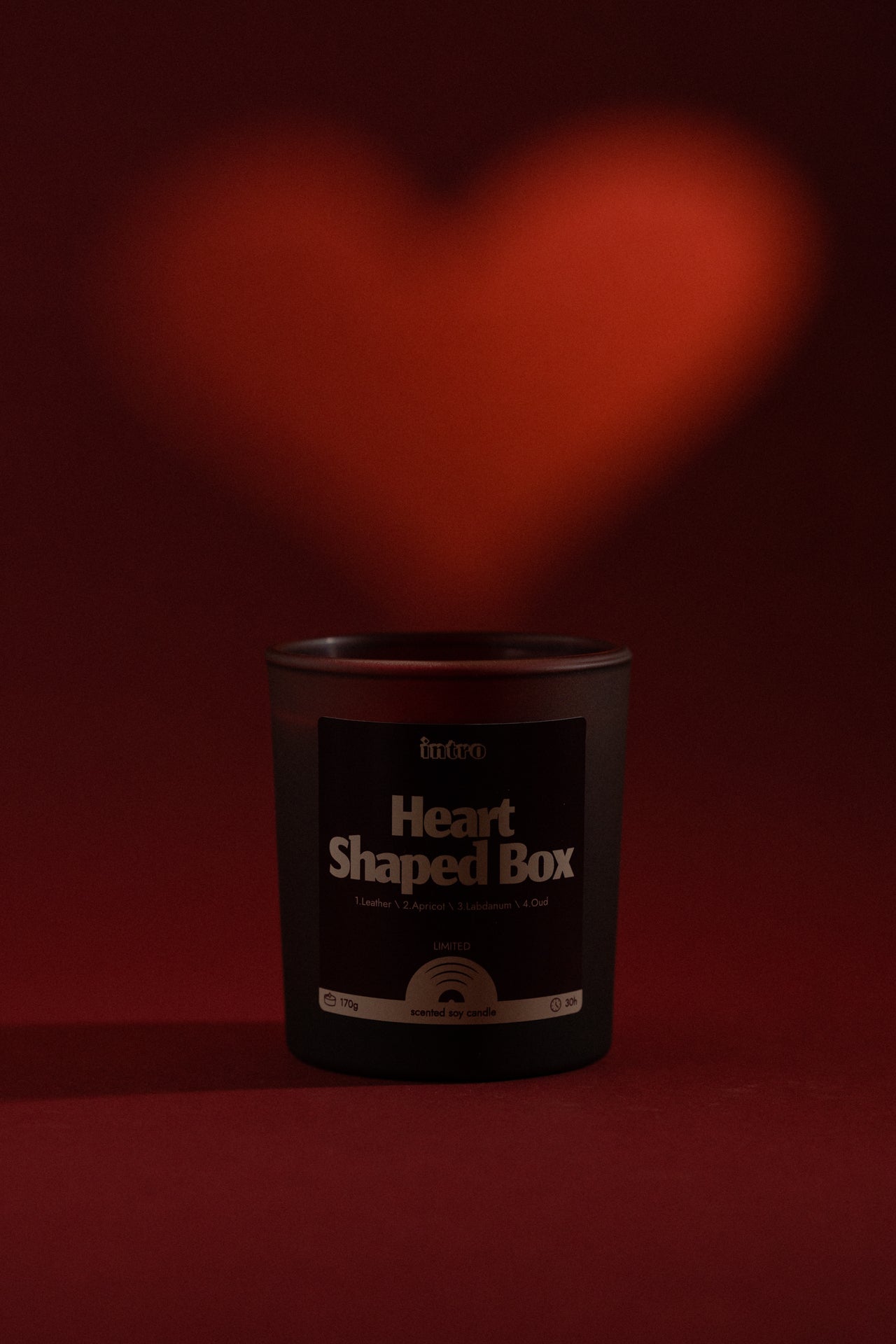 Świeca Heart Shaped Box